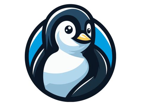 Royal Penguin, Ice Logo, Penguin Logo, Free Logo Templates, Template Png, Logo Design Art, Templates Free Download, Png Vector, Logo Ideas