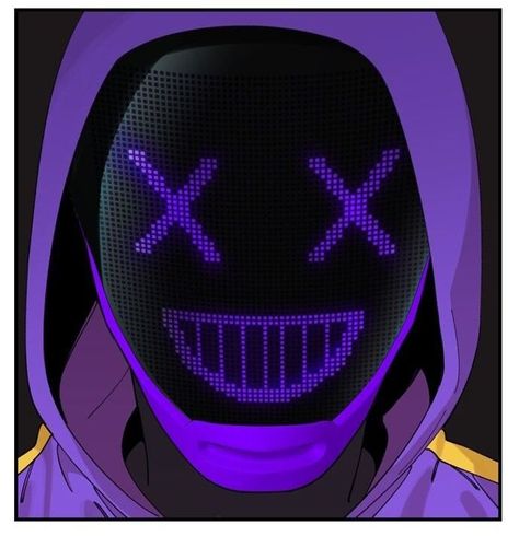 Neon Revenge, Neon Mask, Dark Purple Aesthetic, Neon Purple, Animated Icons, Anime Oc, Future Design, Purple Aesthetic, Anime Style