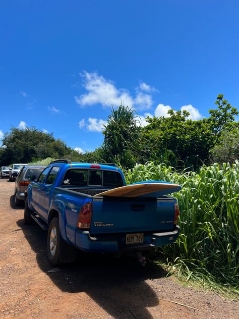 Surf Truck, Beach Truck, Surviving Summer, Salted Granola, Car Decorations, Car Goals, Hawaii Life, Cars Vintage, Toyota Trucks