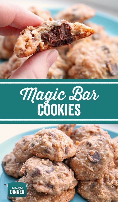 Dolly Bars, Hello Dolly Bars, Magic Bars, Homemade Snickers, Cookies Brownies, Delicious Magazine, Chocolate Heaven, Easy No Bake Desserts, Favorite Dessert Recipes