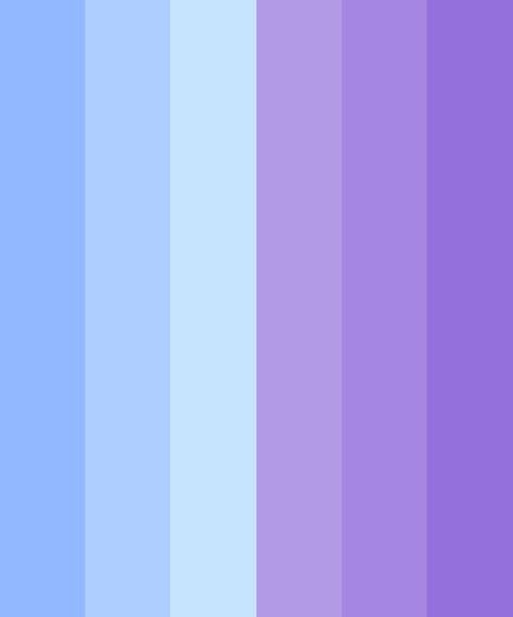 Sincere Color Palette, Blue And Purple Pallet, Light Purple Colour Palette, Light Blue And Purple Color Palette, Blues And Purples Palette, Color Palette Purple Blue, Light Purple Color Scheme, Purple Packaging Design, Blue Pallet Color