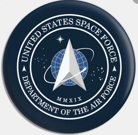 Faustino Lopez Jr. on Instagram: “Happy 2nd Birthday Space Force! Semper Supra” United States Space Force, Military Branches, Space Force, Happy 2nd Birthday, Logo Sticker, Custom Pins, 2nd Birthday, Funny Stickers, The United States