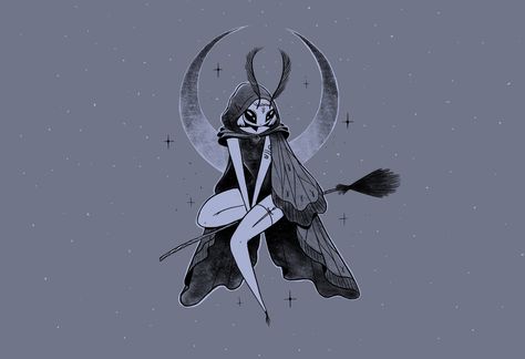 Witchy Moths on Behance Procreate Ipad, Illustration Character, Creature Concept Art, Fantasy Aesthetic, Creature Concept, Cute Art Styles, Moth Humanoid, Moth Oc, Procreate Ipad Pro