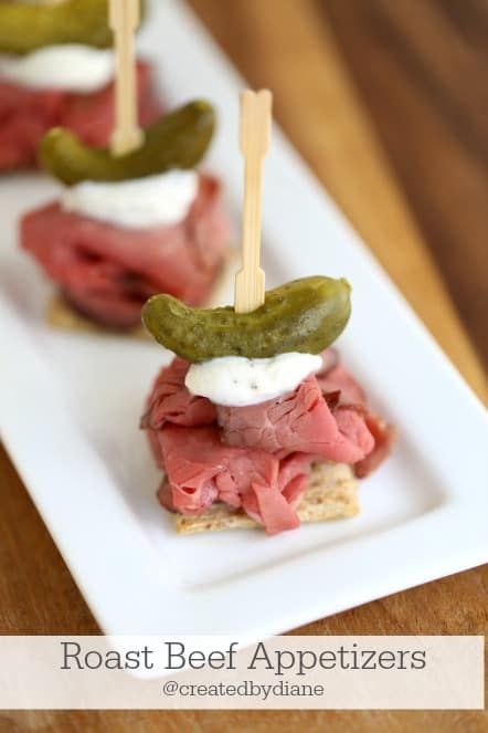 Roast Beef Appetizers, Creamy Horseradish, Beef Appetizers, Creamy Horseradish Sauce, Horseradish Sauce, Cold Appetizers, Appetizer Bites, Party Food Appetizers, Roast Beef