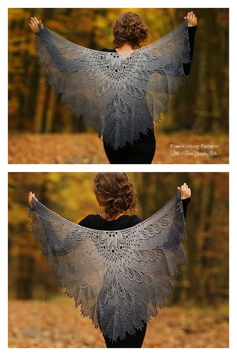 Knitting Lace, Lace Knitting Patterns, Woven Wrap, Shawl Knitting Patterns, Shawl Patterns, Lace Shawl, Cool Ideas, Shawl Pattern, Knit Stitch