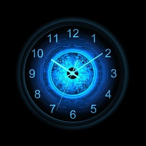 Dark Clock, Science Fiction Design, Light Codes, Wall Clock Light, Led Wall Clock, Bedroom Wall Clock, Marvel Gifts, Futuristic Aesthetic, Clock Wallpaper