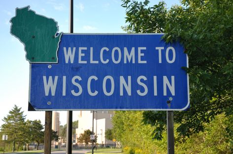 Everything You'll Ever Need To Know About Wisconsin From A To Z Welcome To Wisconsin Sign, Welcoming Signs, Spn Dr, Apostle Islands, State Signs, Wisconsin Travel, Education Humor, Celebrity Travel, Seasons Of Life