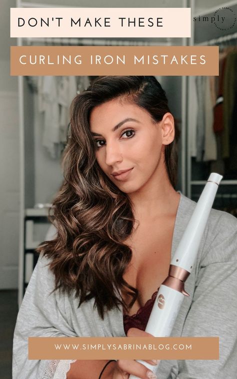 T3 Curling Iron, Beachy Wavy Hair, Voluminous Waves, Styling Wand, Large Curls, Barrel Curling Iron, Beachy Hair, Wavy Curls, Low Maintenance Hair