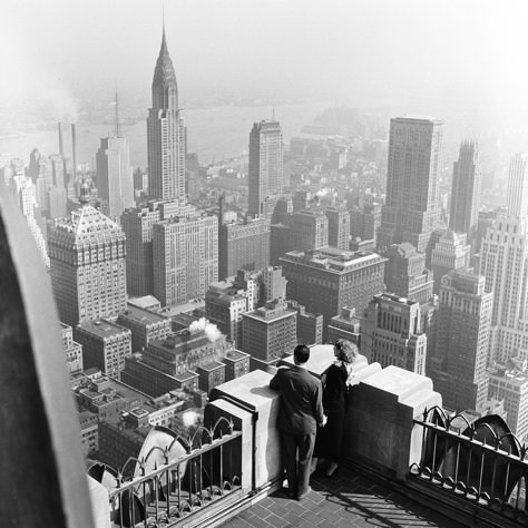 New York City- HarpersBAZAAR.com  #newyork #blackandwhite #photography #1940s #40s #blackandwhitephotography #photographer #photooftheday #nyc #empirestatebuilding #manhattan New York City Buildings, Vintage Nyc, Black And White City, New York City Manhattan, Old New York, Chrysler Building, New York Photos, I Love New York, Photographer Portfolio