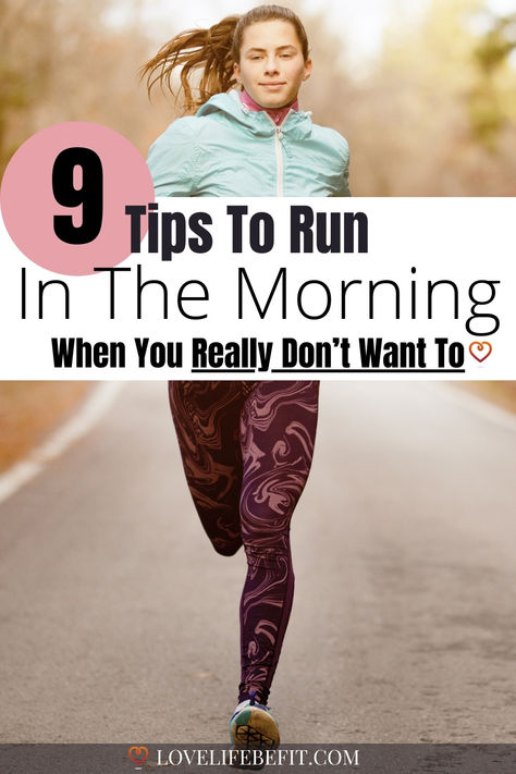 You don't need to be a morning person to run in the morning. These tips will make morning runs not just possible but even enjoyable. Find out how to make running part of your healthy morning routine. Nail your morning run routine and you'll start to love getting up for an early morning run. Just think about those epic sunrises! Motivation To Run In The Morning, Benefits Of Running In The Morning, Early Run Aesthetic, Morning Run Routine, Early Morning Workout Routine, Morning Run Aesthetic, Run Routine, Jogging Routine, Running In The Morning