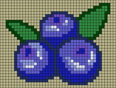 Alpha pattern #152042 | BraceletBook Cottagecore Alpha Pattern, Pixel Art Food, Alpha Art, Mural Art Design, Crochet Charts, Fuse Bead Patterns, Pixel Art Templates, Pixel Crochet, Pixel Art Grid