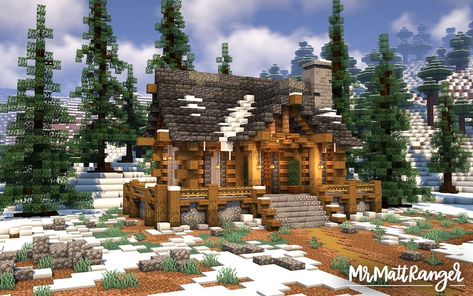 MrMattRanger on X: "Snowy Minecraft Cabin --------------------------- Just a cute cabin with a little snow on it. #Minecraft #Minecraft軍事部 #Minecraftbuilds https://t.co/zo6SwFPhsd" / X Minecraft House Between Mountains, Cute Snowy Minecraft Houses, Snow House Minecraft Ideas, Spruce Snow House Minecraft, Minecraft Snow Cabin Ideas, Snow Build Minecraft, Mountain Cabin Minecraft, Snowy Cottage Minecraft, Minecraft Snowy Village Ideas