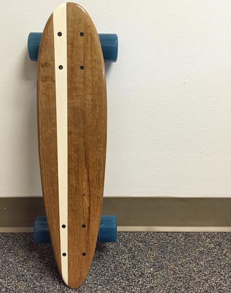 Handmade quartersawn skateboard with Bennett Vector trucks and Arbor wheels. Great little mini cruiser. Skateboard Wood Art, Arbor Skateboards, Carver Skateboard, Penny Board, Cruiser Skateboards, Longboard Decks, Long Board, Vintage Skateboards, Complete Skateboards