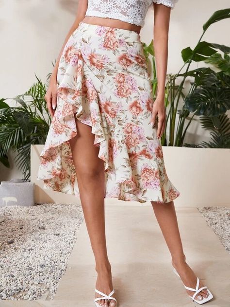 Floral mini dress