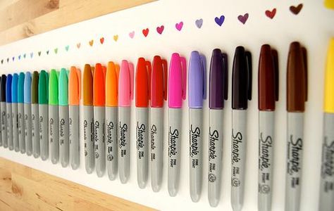 Dream Craft Room, Sharpie Art, Scrapbook Room, Office Crafts, Craft Room Storage, Craft Room Office, Craft Studio, Craft Room Organization, Art And Craft