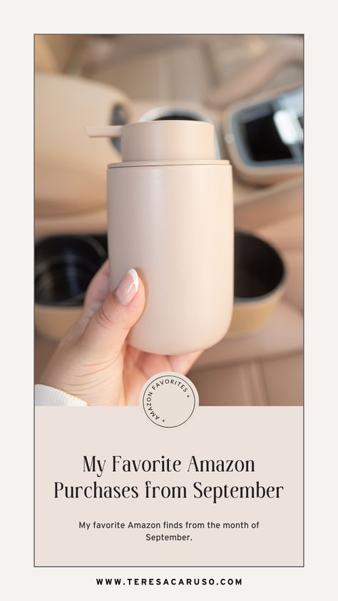 My favorite Amazon finds from the month of September Girly Amazon Must Haves, Amazon Finds For Bedroom, Amazon Organization, Amazon Luxury, Teresa Caruso, Adulting 101, Month Of September, Wipes Dispenser, Amazon Purchases