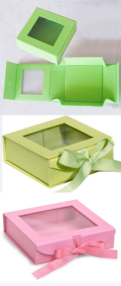 Diy Gift Box Template, Hadiah Diy, Paper Box Diy, Aktiviti Kanak-kanak, Paper Box Template, Gift Boxes With Lids, Gifts Wrapping Diy, Gift Box Template, Diy Bricolage