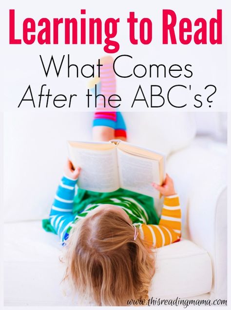 Learn to Read: What Comes After the ABCs ~ Next steps, practical activities and free printables from a reading specialist | This Reading Mama Library Reading, Reading Specialist, Reading Words, Books For Kids, Kids Books, Smart Money, Indoor Activities, Reading Ideas, Literacy Activities