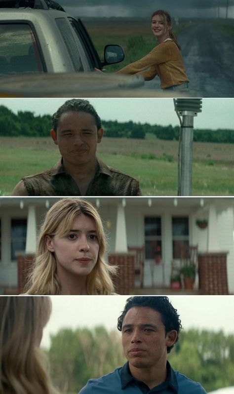 Twisters Kate And Tyler, Javi Twisters, Twisters Aesthetic, Twisters 2024, Tyler Owens, Twister The Movie, Anthony Ramos, Glen Powell, Fav Movies