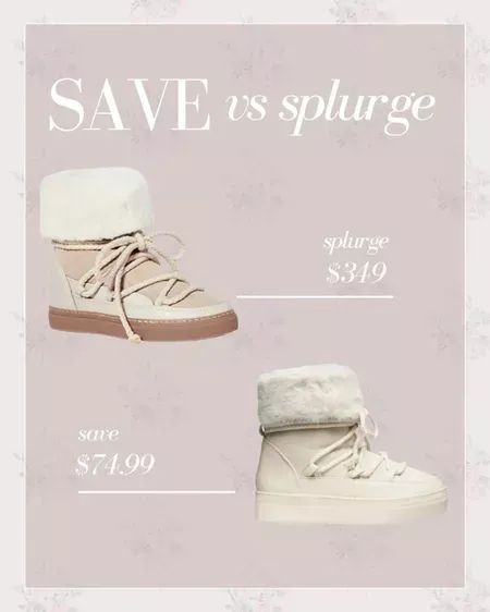 Snow boots look for less! Under $100 lookalike to my favorite Inuikki moon boots #LTKunder100 #LTKstyletip #LTKshoecrush Born on Fifth by Emily Hertz Snow Boots Aesthetic, Grandmillennial Aesthetic, Snow Boots Outfit, Born On Fifth, Grandmillennial Style, Ski Aesthetic, Boots Look, Boots 2023, Moon Boots