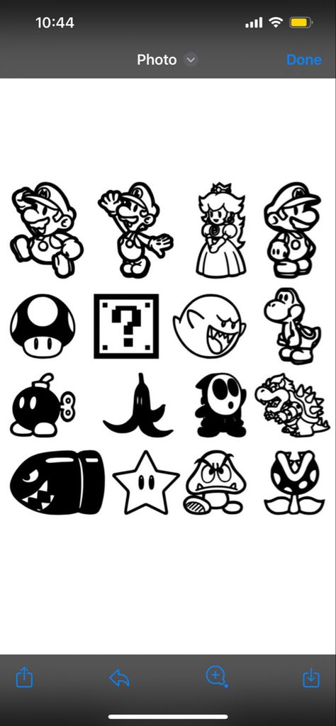 Ghost From Mario Tattoo, Super Mario Bro Tattoo, Paper Mario Tattoo Ideas, Mario Character Tattoos, Simple Nintendo Tattoo, Mario And Luigi Matching Tattoos, Mario Brothers Tattoo Ideas, Mario Tattoo Stencil, Koopa Troopa Tattoo