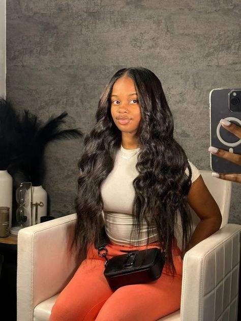 #follow #hairstyles #hair #hairgoals #haircare #blogging #beautyblog #blogger #blog Colorful Bob, Sew In Curls, Hairstyles Wig, Birthday Hairstyles, Black Hair Extensions, Flat Iron Hair Styles, Hair Ponytail Styles, Ponytail Styles, Front Lace Wigs Human Hair