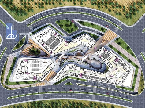 Architecture Graduation Project, Mall Layout, Hotel Project Architecture, Spa Plan, Auditorium Plan, Shopping Center Architecture, Hospital Design Architecture, Architecture Work, Hotel Design Architecture