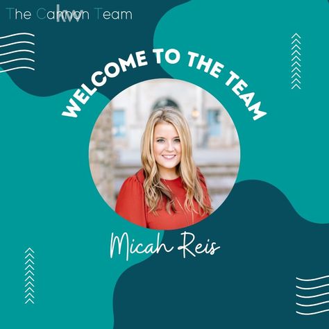 👋Join us in welcoming Micah Reis to our team! 👋 🏡 The Christie Cannon Team 📲 (972) 215-7747 🌐 cannonteamhomes.com Welcome To The Team Poster, Team Poster, Profile Images, Welcome To The Team, Website Design Inspiration, Post Design, The Team, Join Us, Website Design