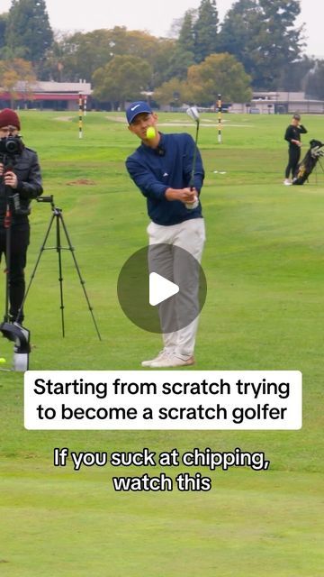 Short Game Golf, Golfing Tips, Golf Chipping Tips, Chipping Tips, Indoor Golf, Golf Techniques, Golf Chipping, Golf Videos, Golf Drills