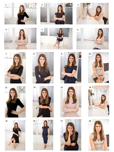 Business Photo Ideas Women, Professional Portraits Women, Pose Business Woman, Business Card Picture Poses, Professional Poses Business, Prompts For Headshots, Business Casual Poses For Women, At Home Professional Headshots, Headshot Poses Professional Women Linkedin