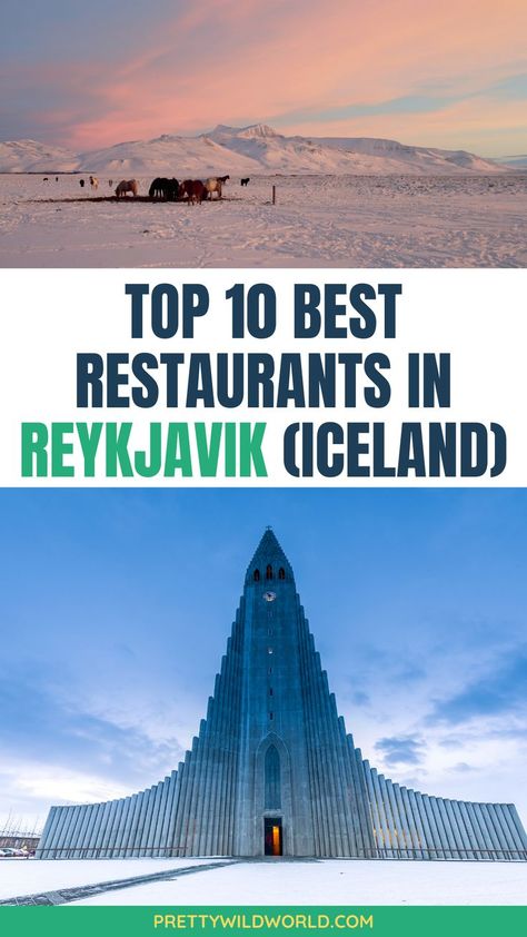 Looking for the top dining spots in Reykjavik? Explore our guide to the best restaurants in Reykjavik, Iceland. From traditional Icelandic cuisine to international flavors, uncover the perfect foodie destinations in the capital city. Don't miss out on the culinary delights Reykjavik has to offer! Start planning your unforgettable dining experience today. Iceland Restaurants, Icelandic Cuisine, Iceland Reykjavik, Reykjavik Iceland, Top Restaurants, Stunning Photography, Iceland Travel, Reykjavik, The Capital