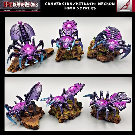 Necron Kitbash, Painting Swirls, Necrons 40k, Warhammer Necrons, Necron Army, Warhammer 40k Necrons, Warhammer Tabletop, 40k Painting, 40k Armies