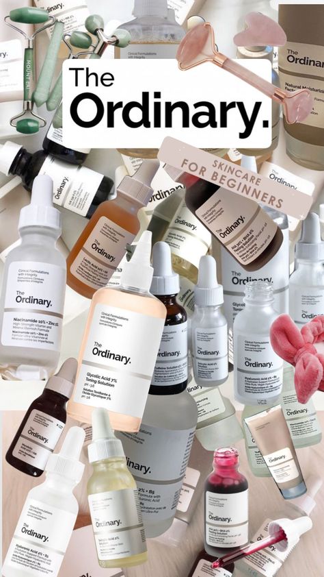 Ordinary Skincare Aesthetic, Ordinary Skincare, Free Collage, The Ordinary Skincare, Skincare Aesthetic, Face Serum, Create Collage, Creative Play, Glow Up?