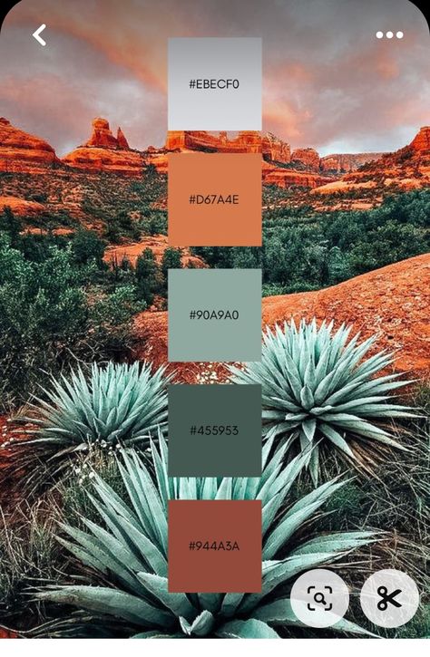 Western Room Color Scheme, Cool Bedroom Colors Ideas, Southwestern Colors Palette, Turquoise Terracotta Color Schemes, Backyard Color Palette, Desert Wedding Color Scheme, Western Bedroom Color Schemes, Carribean Colors Palette, Sedona Color Palette