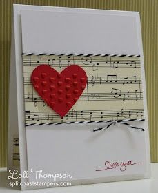 Musical Cards, Valentines Day Cards Handmade, Diy Valentines Cards, Valentine Love Cards, Valentine Cards Handmade, Beautiful Music, Birthday Cards Diy, Love Song, Valentine Card