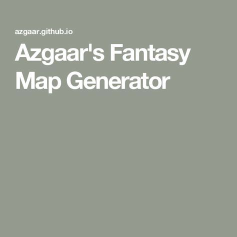 Azgaar's Fantasy Map Generator Fantasy Generator, Fantasy Map Maker, Fantasy Map Generator, Map Generator, Fantasy Writer, Map Maker, Fantasy Maps, Name Generator, Fantasy Map