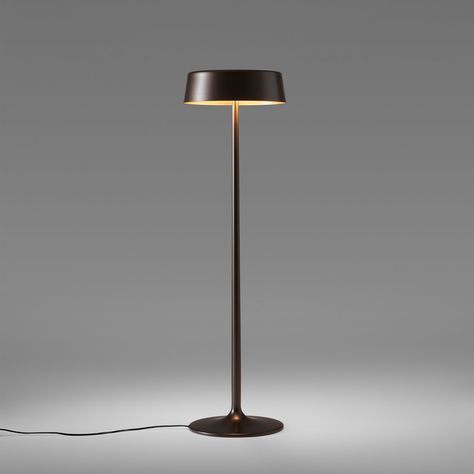 China is a lamp designed for Penta by Nicola Gallizia. It has a simple, functional and flexible design. The lamp has a metal structure of turned slab. The product is conceived as both floor and table lamps. Features China Collection Designed in 2003-2007 Dimmer on the wire Dry Rated: Suitable for indoor use Available in two sizes Available in various finishes. PENTA Light China Floor Lamp Modern Floor Lamp Design, Decorative Floor Lamps, Interior Design Guide, Arc Lamp, Modern Floor, Floor Lamp Design, Standing Lamp, Modern Floor Lamps, Reading Lamp