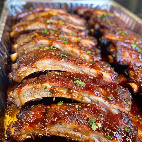 Honey Garlic Ribs Recipe, Honey Garlic Ribs Slow Cooker, Honey Garlic Ribs Oven, Garlic Ribs Recipe, Boneless Spare Ribs, Emma Food, Garlic Ribs, Honey Ribs, Honey Garlic Ribs