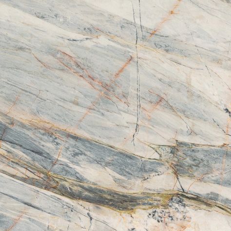 Natural Quartzite - Natural Stone Slab - Caldera Blue Granite Remnants, Blue Countertops, Blue Quartzite, Countertop Slabs, Quartzite Countertops, Marble Quartz, Tile Inspiration, Marble Slab, Stone Countertops