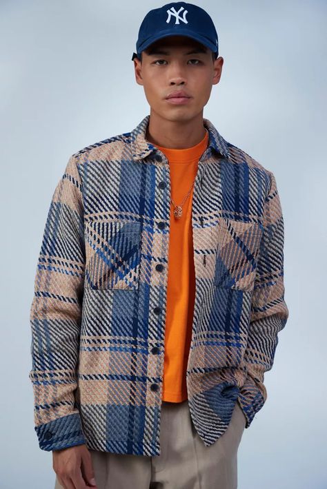 Men's Jackets, Coats + Outerwear | Urban Outfitters | Urban Outfitters Men's Jackets, Tailored Design, Creative Kids, Stylish Men, Plaid Pattern, Rain Jacket, Fitness Models, Urban Outfitters, Personal Style