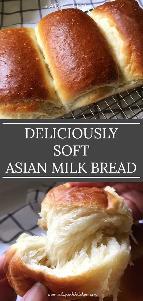 Hokkaido Milk Bread, Milk Bread Recipe, Roast Beef Sandwich, Mapo Tofu, Sandwich Bar, Milk Bread, Dessert Aux Fruits, Best Bread Recipe, Cloud Bread