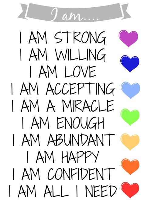 #Love #Geminiyogalifestyle #selfcare #selfconfidence #selfconfidencequotes #words #ideas  #strong #abundance #abundant #will #willing #miracle I Am Quotes, Affirmations For Kids, I Am Affirmations, I Am Loving, I Am Strong, Positive Self Affirmations, Positive Words, Daily Affirmations, Affirmation Quotes