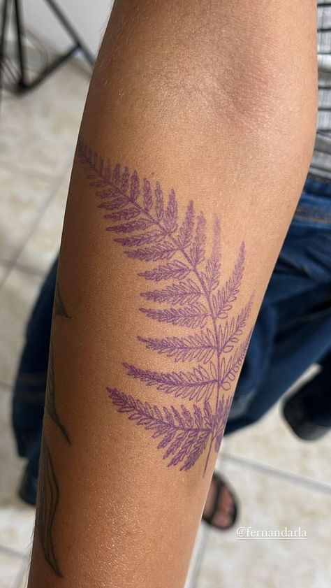 Lower Leg Patchwork Tattoos, Fern Tattoo On Arm, Nature Patch Work Sleeve Tattoo, Gender Neutral Tattoos Ideas, Wheat Grass Tattoo, Hip Wrap Tattoo, Unique Earthy Tattoos, Fern Flower Tattoo, Nature Knee Tattoo