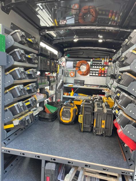 bott Smartvan – Modular Van Shelving & Storage Systems Work Van Storage, Work Van Storage Ideas, Diy Van Storage Ideas, Van Storage Ideas, Work Truck Storage, Van Racking Systems, Van Organization, Truck Organization, Pashmina Saree