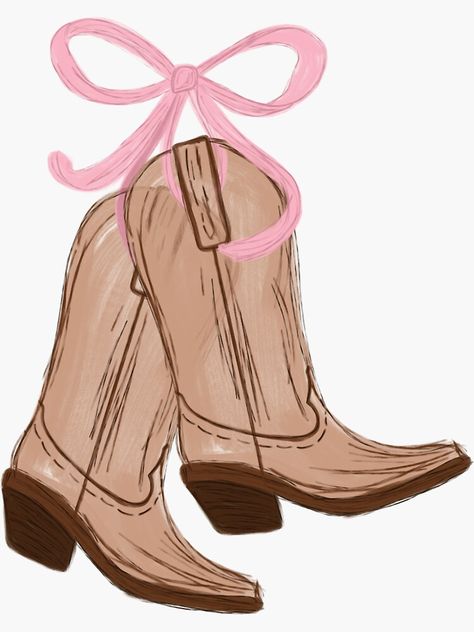 Cute Boots Drawing, Cartoon Cowgirl Boots, Cowgirl Boots Clipart, Cowboy Boots Clipart, Cowboy Boots Sticker, Cowgirl Boots Picture, Cowgirl Drawings, Cowgirl Boots Drawing, Cowgirl Sorority