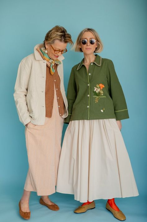 flowers of the rainbow — Graham St. Fashion blog homepage Graham St Fashion, Graham Street Fashion, Lynn Yaeger, Blog Homepage, Grandma Clothes, Grandma Aesthetic, Senior Fashion, Grandma Fashion, Older Women Fashion