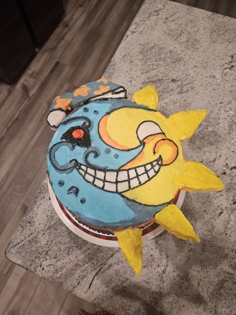 Fnaf Birthday Party Ideas Cakes, Fnaf Birthday Cake Ideas, Fnaf Cupcake Cake, Fnaf Bday Party Ideas, Fnaf Birthday Cake, Undertale Cake, Fnaf Food, Fnaf Birthday Party, Fnaf Cakes