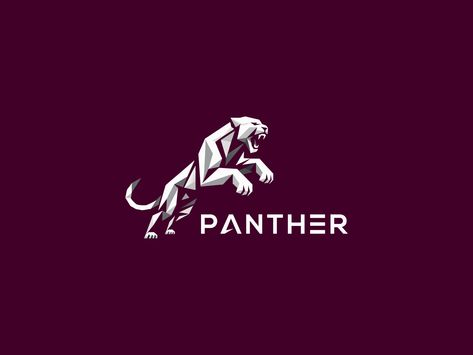 Panther Logo by Ben Naveed 🇺🇸 Panther Logo Design, Panther Logo, Company Logos, School Logo, Studio Logo, Logo Design Creative, Design Creative, Logo Icons, Pet Shop