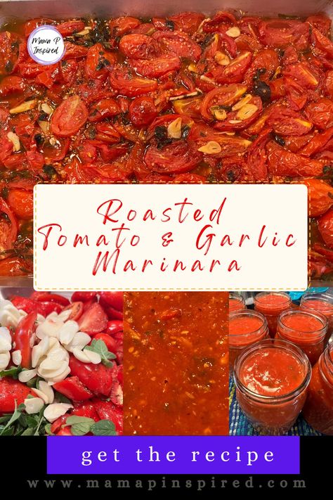 Homemade Tomato Sauce Roasted, Tomato Sauce Homemade Fresh, Easy Homemade Marinara Sauce With Fresh Tomatoes, Roasted Tomato Marinara Sauce Homemade, Roasted Tomato Marinara For Canning, Roasted Tomato Marinara, Easy Marinara Sauce Fresh Tomatoes, Marinara Sauce Homemade Roma Tomatoes, Making Marinara From Fresh Tomatoes