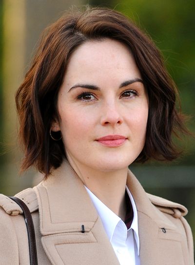 Michelle Dockery Hair, Celebrity Bobs Hairstyles, Short Hair Waves, Square Face Hairstyles, Michelle Dockery, Wavy Bob, Bob Hairstyles For Fine Hair, Chic Hairstyles, Hair Photo